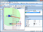 Top view with drawing properties